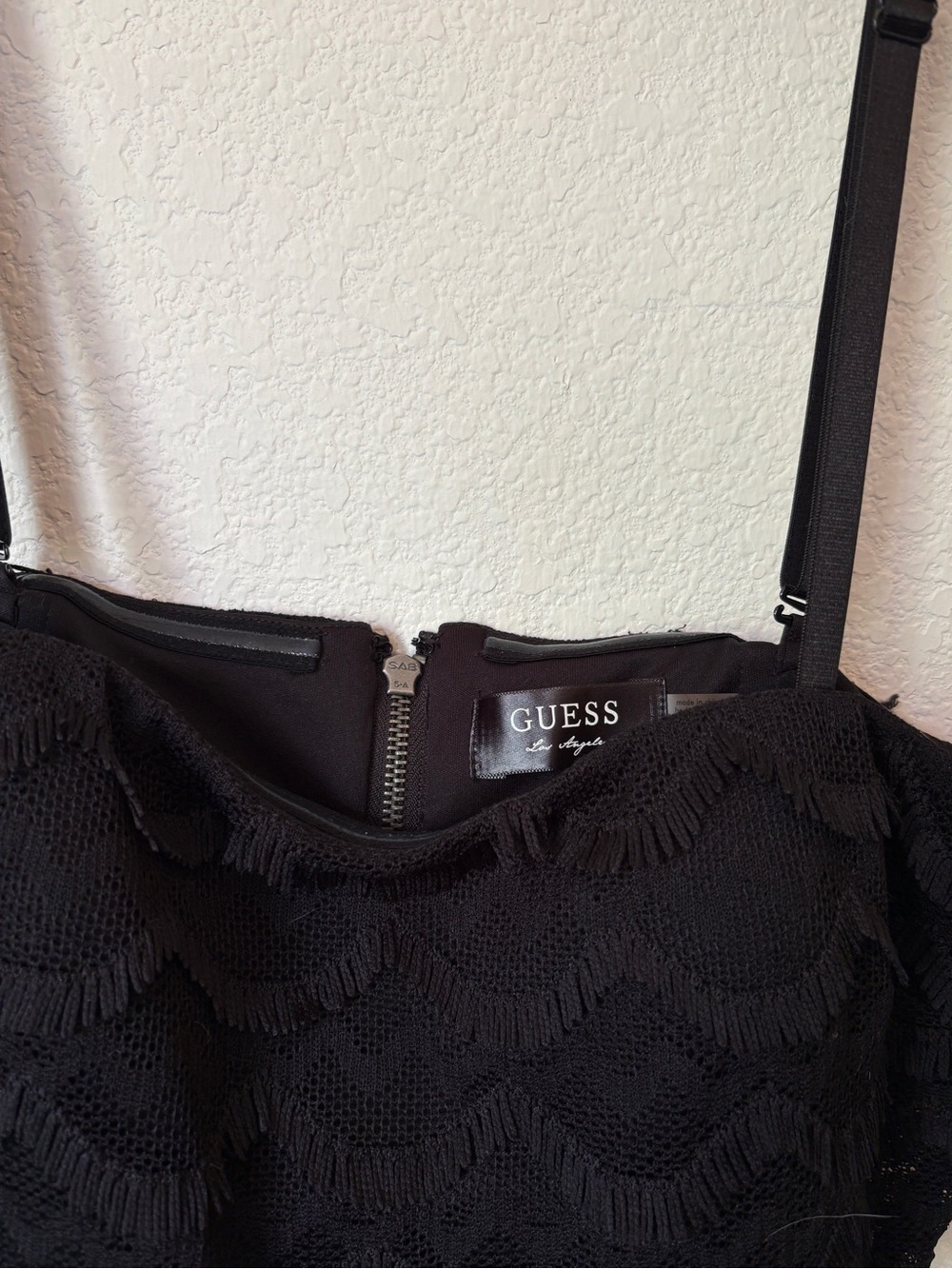 Vintage Guess fringe dress